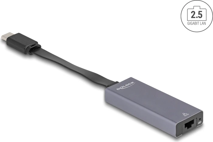 DeLOCK 2.5G LAN-Adapter, RJ-45, USB-C 3.0 [Stecker]