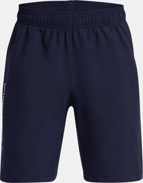 Under Armour Tech Woven Wordmark Hose kurz midnight navy/white (Junior)