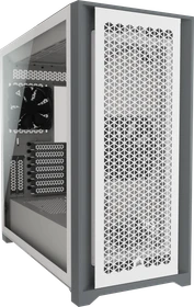 Corsair 5000D Airflow, weiß, Glasfenster