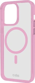 SBS Mobile Mag Frame Case für Apple iPhone 15 Pro rosa