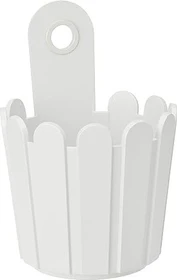 Emsa Landhaus Fässchen 6.5cm weiß
