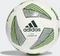 adidas Tiro Spielball Fußball white/team dark green/team solar green Vorschaubild
