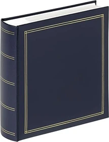 Walther Design Memo Fotoalbum Monza 22x21 blau