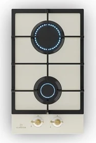 Klarstein Victoria 30cm Gas-Kochfeld Domino autark creme