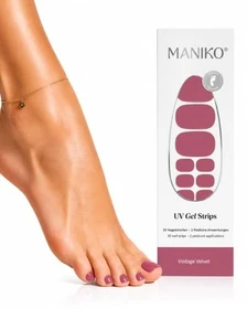 Maniko UV Nagelfolie vintage velvet, 20 Stück