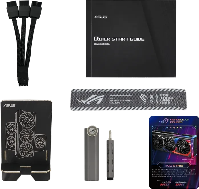 ASUS ROG Strix GeForce RTX 4070 Ti SUPER, ROG-STRIX-RTX4070TIS-16G-GAMING, 16GB GDDR6X, 2x HDMI, 3x DP