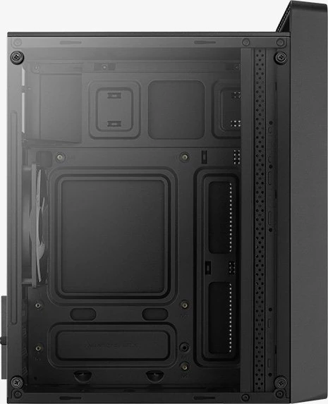 AeroCool CS-109 [V1] Black, Glasfenster