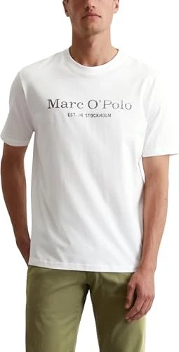 Marc O'Polo Regular Organic Cotton T-Shirt kurzarm weiß (Herren)