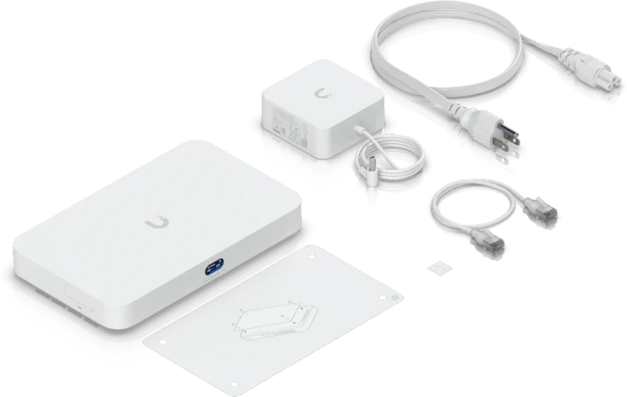 Ubiquiti Cloud Gateway Fiber 2.5G Smart Router, 5x RJ-45, 2x SFP+, 30W PoE+, ohne SSD (UCG-Fiber (30W))