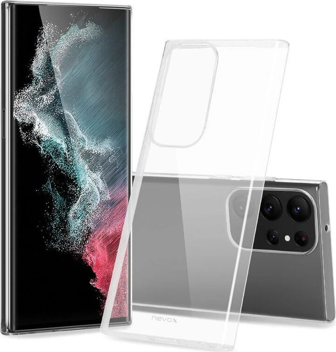 Nevox StyleShell Flex für Samsung Galaxy S24 Ultra transparent