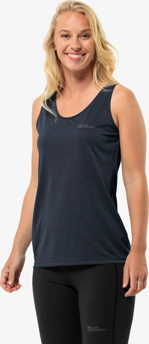Jack Wolfskin Crosstrail Funktionsshirt ärmellos night blue (Damen)