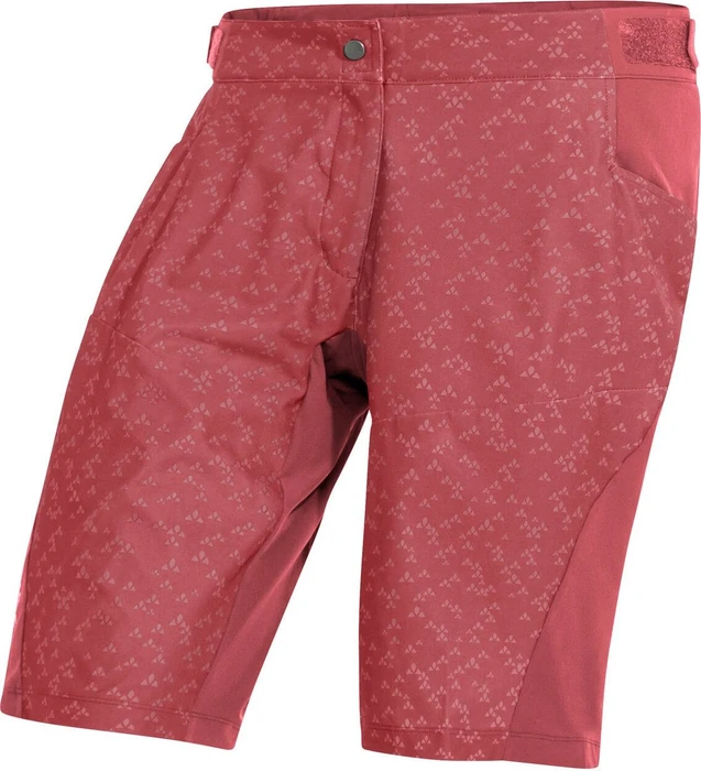 Vaude Ledro Print Shorts Fahrradhose kurz brick (Damen)