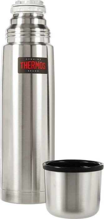 Thermos Light & Compact Isolierflasche 1l silber