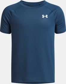 Under Armour Tech 2.0 Funktionsshirt kurzarm wham blue/white (Junior)