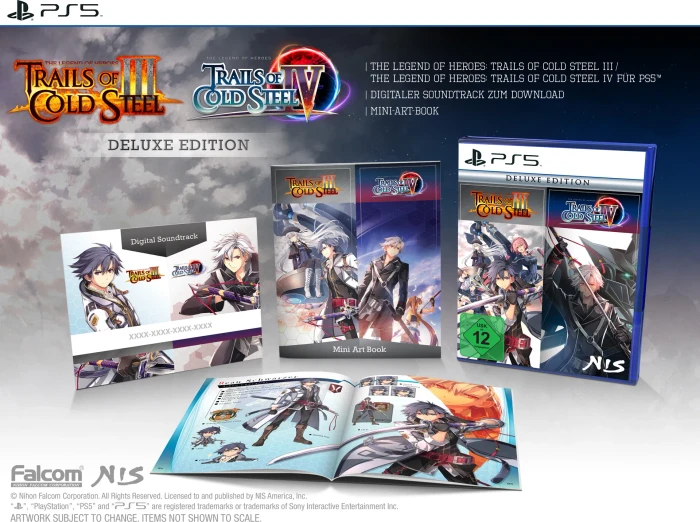 The Legend of Heroes: Trails of Cold Steel III & The Legend of Heroes: Trails of Cold Steel IV - Deluxe Edition (PS5)