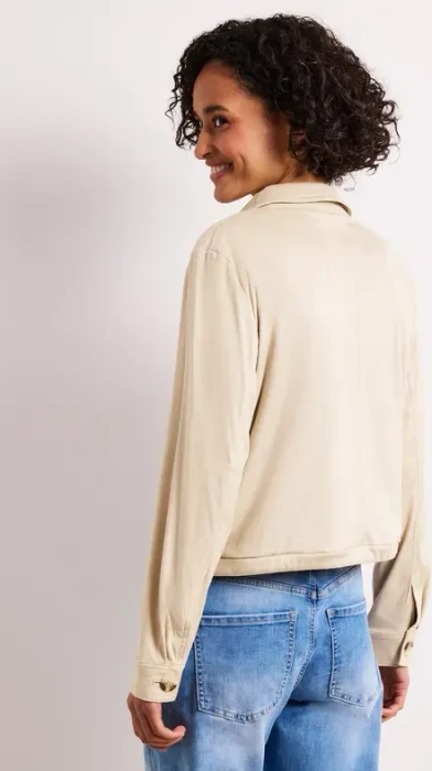Street One Velours mit Knopfleiste Jacke clay sand (Damen)
