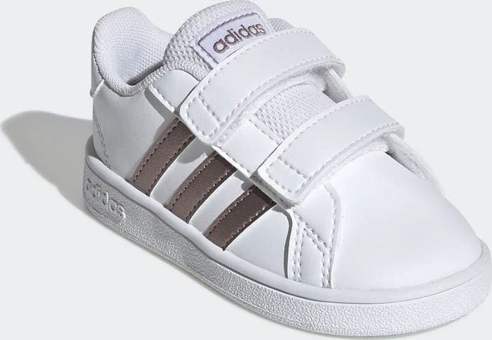 adidas Grand Court cloud white/copper met./light granite (Junior)