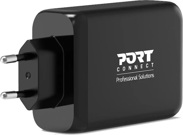 Port Designs Wall Charger GaN 130W schwarz