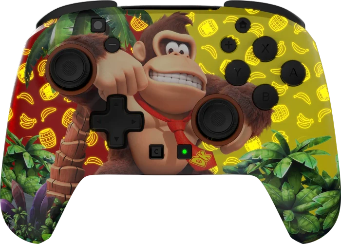 Turtle Beach Rematch Wireless Controller Donkey Kong Jungle (Switch 2/Switch)