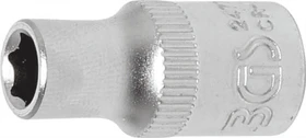 BGS technic Pro Torque Außensechskant Steckschlüssel 1/4", 5.5mm
