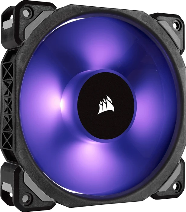 Corsair ML Series ML120 PRO RGB LED Premium Magnetic Levitation Fan, 120mm