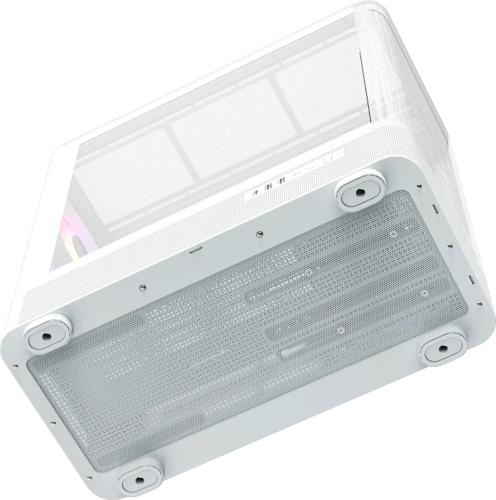 Modecom Volcano AQ300 ARGB White, Glasfenster