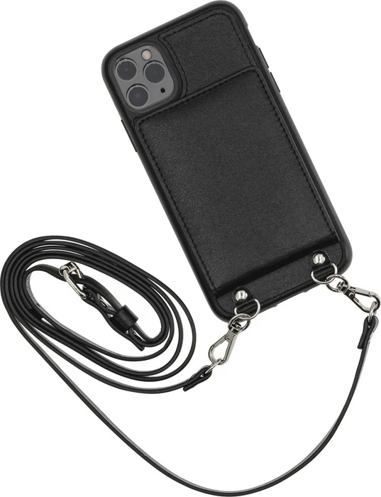 Hama Cross-Body-Cover Mirror für Apple iPhone 12 Pro Max schwarz