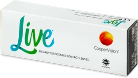 Cooper Vision Live, +3.50 Dioptrien, 30 Stück