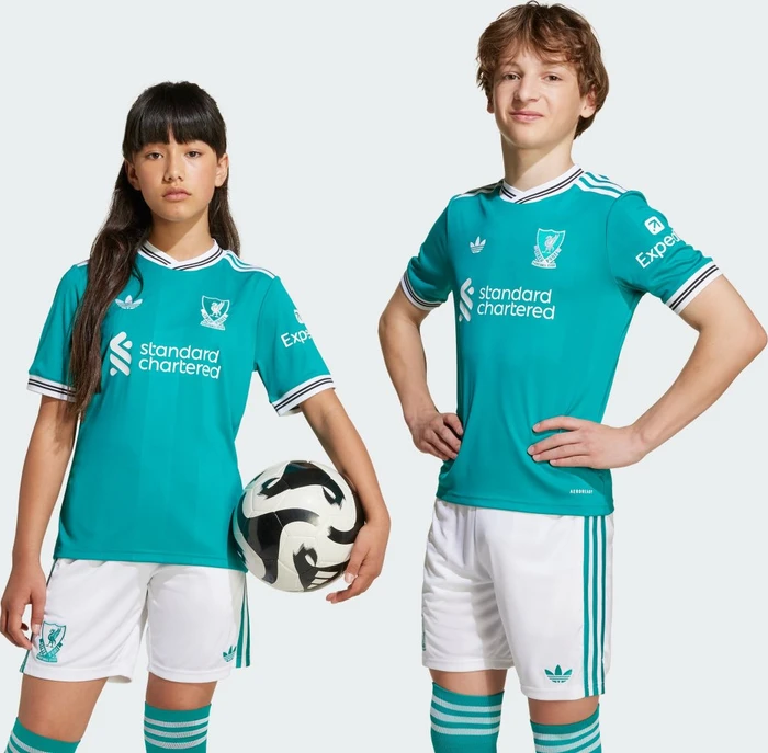adidas Liverpool FC 2025/2026 Ausweichtrikot kurzarm (Junior)