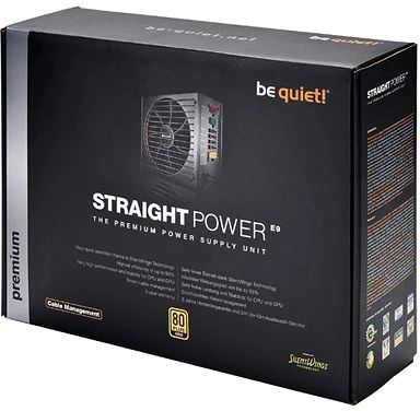 be quiet! Straight Power E9 CM 480W, ATX 2.4