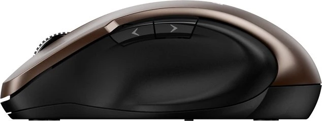 Genius Ergo 8200S Wireless Silent Mouse braun/schwarz, USB