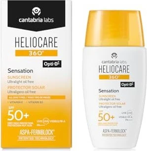 Heliocare 360° Sensation Ultralight Oil Free Fluid LSF50+, 50ml