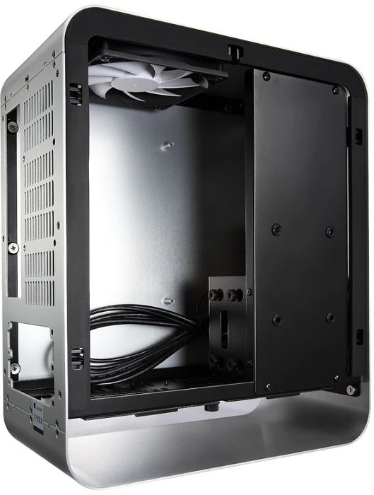 Cooltek UMX1 silber, Mini-ITX