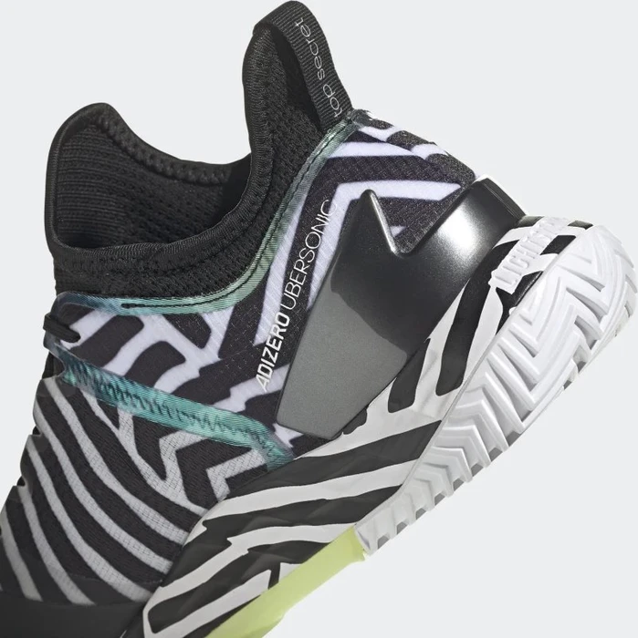 adidas Adizero Ubersonic 4 core black/solar yellow/cloud white (Herren)