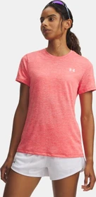 Under Armour Tech Twist Funktionsshirt kurzarm venom red/white (Damen)