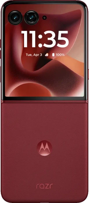 Motorola Razr 60 Ultra PANTONE Rio Red