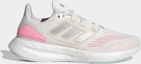 adidas Pureboost 22 cloud white/silver metallic/beam pink (Herren)