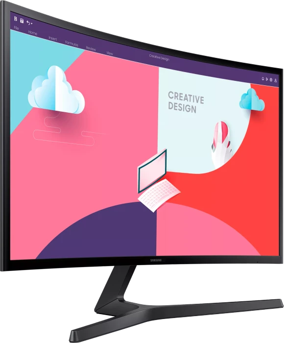 Samsung Essential Monitor S3 S36C (Standfuß gerade), Standfuß gerade, 27"