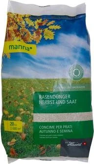 Manna Rasendünger Herbst und Saat, 20kg
