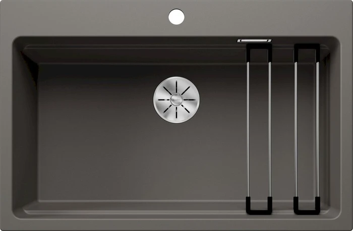 Blanco Etagon 8 InFino Einbau Becken mittig vulkangrau