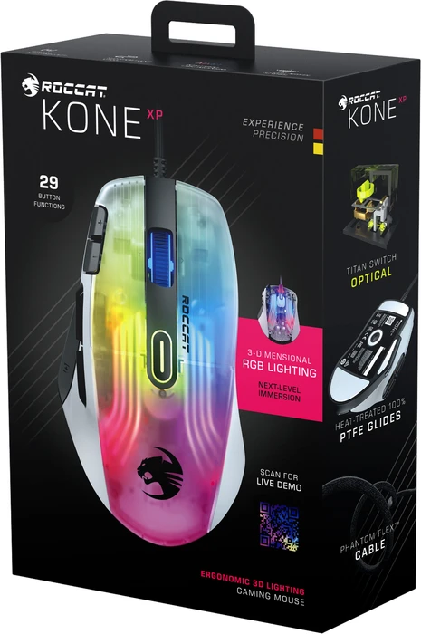 Roccat Kone XP Arctic White, USB