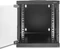 DeLOCK 10" Netzwerkschrank 6HE, mit Glastür, Sicherheitsglastür, IP20, schwarz, 330mm tief Vorschaubild