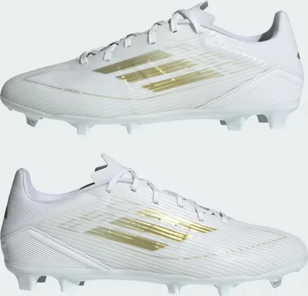 adidas F50 League FG/MG cloud white/gold metallic