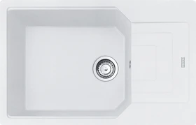 Franke Urban UBG 611-78 XL Einbau Becken reversibel mit Ablauffernbedienung glacier
