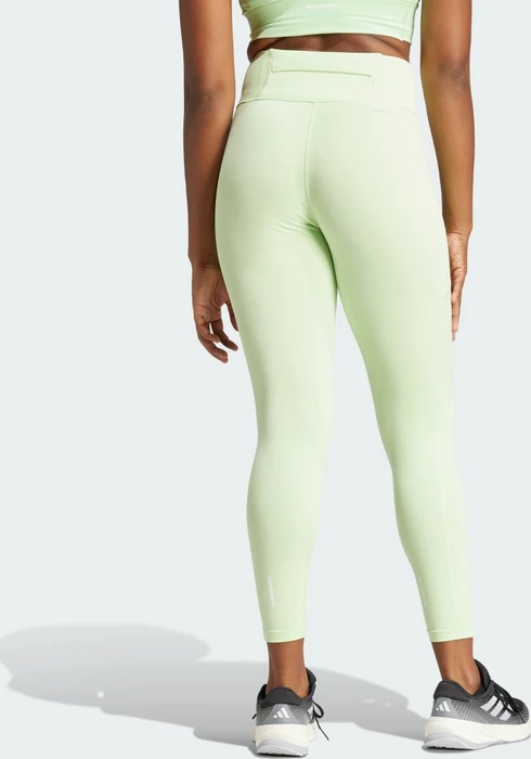 adidas DailyRun Laufhose 7/8 semi green spark (Damen)