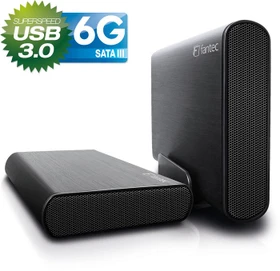 Fantec DB-AluSky U3 6G schwarz, USB-B 3.0