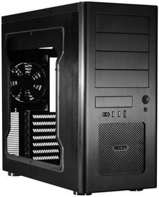 Lian Li PC-8NWX komplett schwarz, Acrylfenster