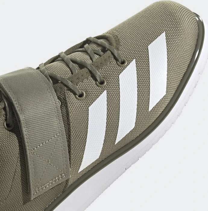 adidas Powerlift 4 orbit green/cloud white/focus olive (Herren)