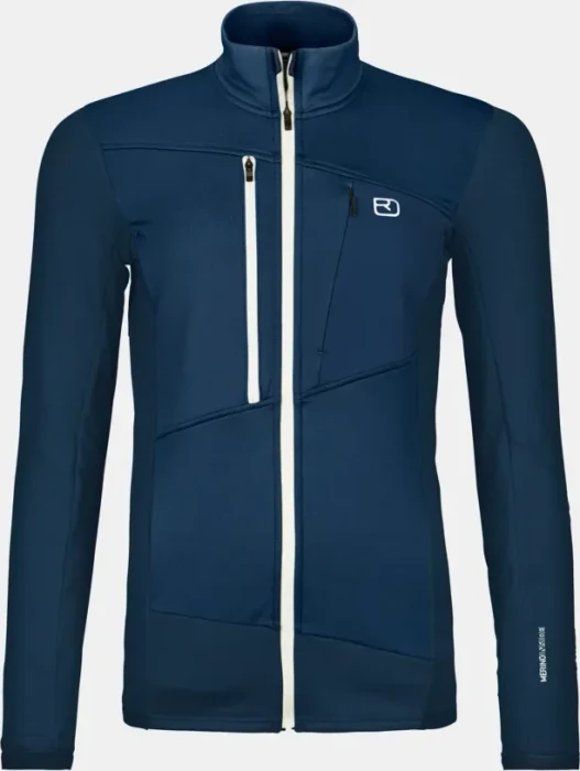 Ortovox Fleece Grid Funktionsjacke deep ocean (Damen)