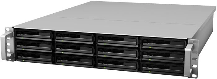 Synology RackStation RS3614xs+, 8GB RAM, 4x RJ-45 1000Base-T, 2x USB 3.0, 2HE